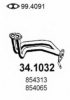 ASSO 34.1032 Exhaust Pipe